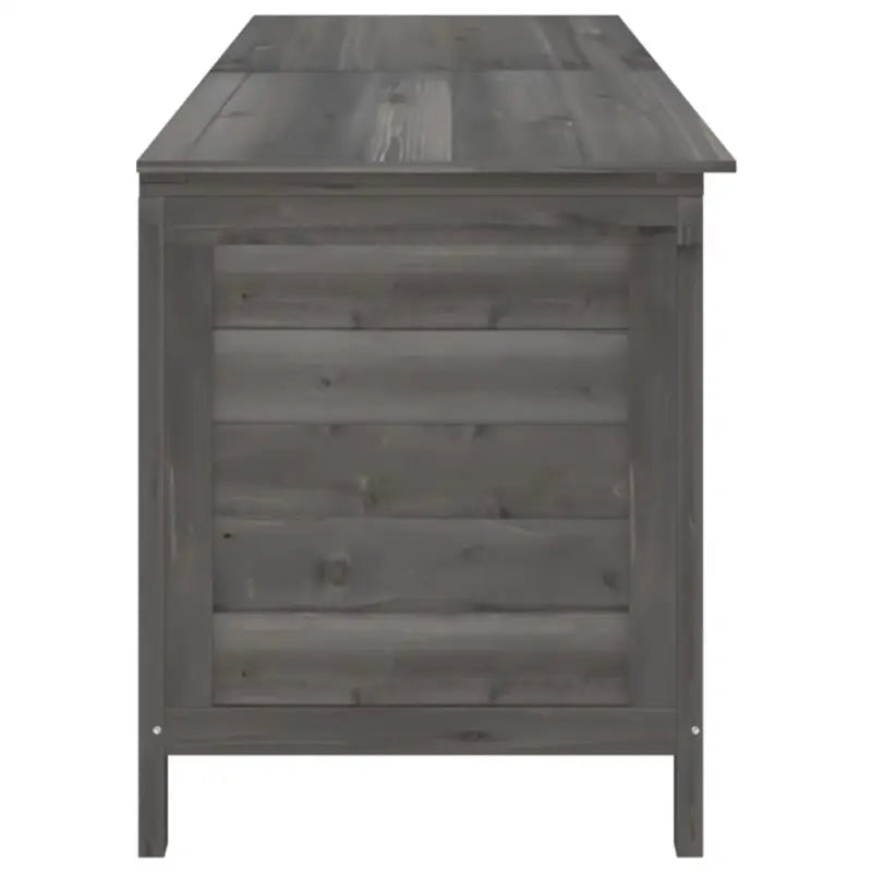 Houten opbergbox voor buiten van massief vurenhout voor binnen handbereik - Opbergboxen voor buiten