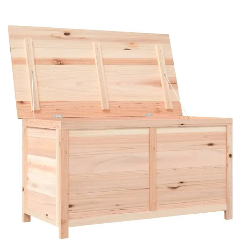 Houten opbergbox voor buiten van massief vurenhout - Opbergboxen voor buiten