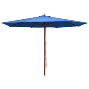 Houten paal parasol voor schaduw en UV-bescherming - Parasols en zonneschermen
