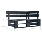 Houten Pallet Loungeset voor Gezelligheid en Ontspanning - Tuinsets