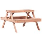Houten picknicktafel van massief douglashout voor buitengebruik - Tuintafels