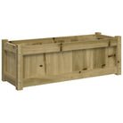 Houten plantenbak van geïmpregneerd grenenhout voor tuin en balkon - Bloempotten & plantenbakken