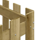 Houten plantenbak van geïmpregneerd grenenhout voor tuin en interieur - Bloempotten & plantenbakken