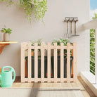Houten plantenbak van geïmpregneerd grenenhout voor tuin en interieur - Natuurlijk grenenhout / 100 x 50 x 70 cm / 1