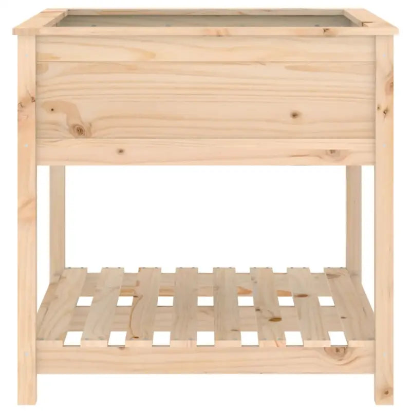 Houten plantenbak van massief grenenhout voor binnen en buiten - Bloempotten & plantenbakken