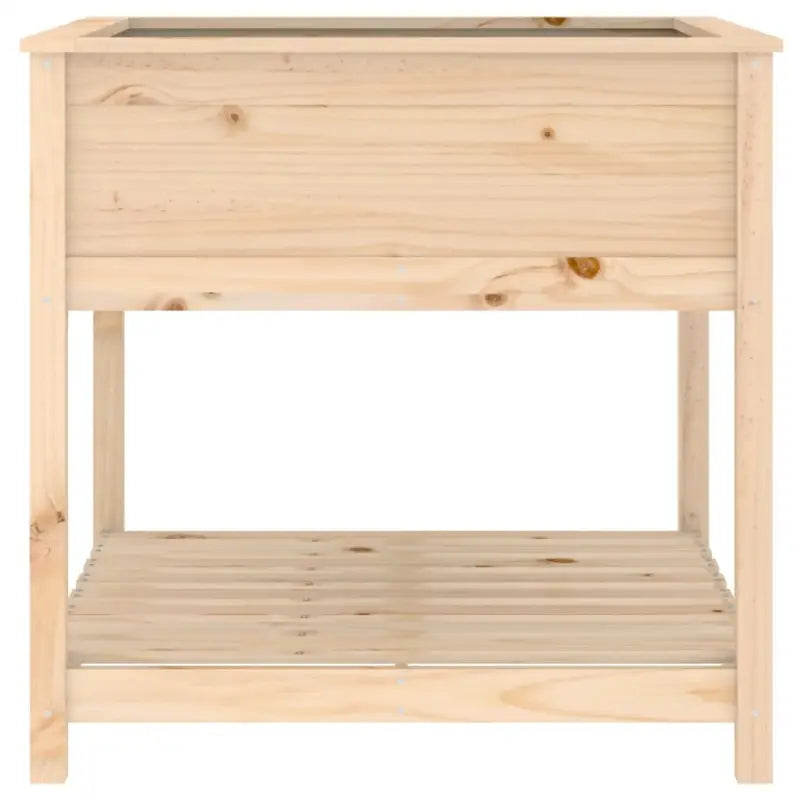 Houten plantenbak van massief grenenhout voor binnen en buiten - Bloempotten & plantenbakken