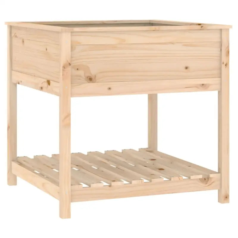 Houten plantenbak van massief grenenhout voor binnen en buiten - Bloempotten & plantenbakken