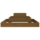 Houten plantenbak van massief grenenhout voor bloemen en planten - Bloempotten & plantenbakken