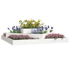Houten plantenbak van massief grenenhout voor bloemen en planten - Bloempotten & plantenbakken