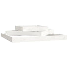 Houten plantenbak van massief grenenhout voor bloemen en planten - Bloempotten & plantenbakken