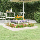 Houten plantenbak van massief grenenhout voor bloemen en planten - Wit grenenhout / 80 x 80 x 27 cm / 1 - Bloempotten &