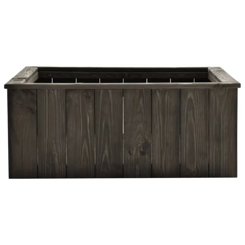 Houten plantenbak van massief grenenhout voor tuin en balkon decoratie - Bloempotten & plantenbakken