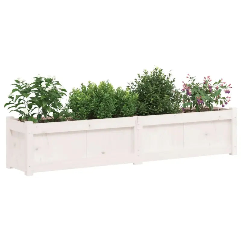 Houten plantenbak van massief grenenhout voor tuin en balkon decoratie - Bloempotten & plantenbakken