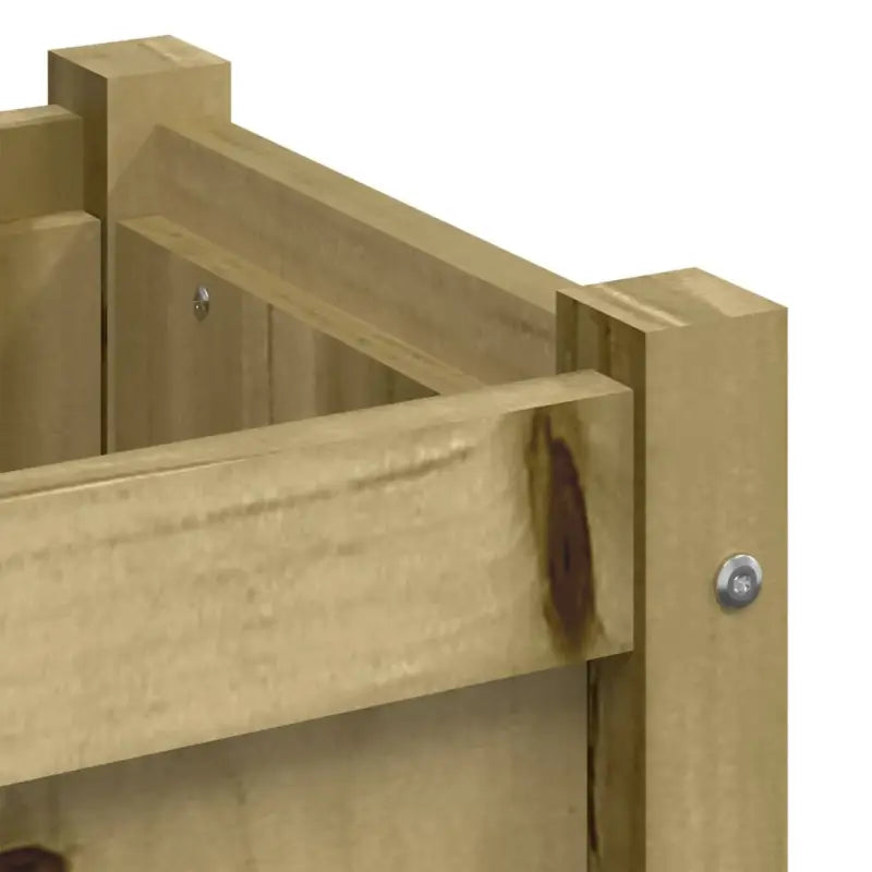 Houten plantenbakken van geïmpregneerd grenenhout voor tuin en balkon - Bloempotten & plantenbakken