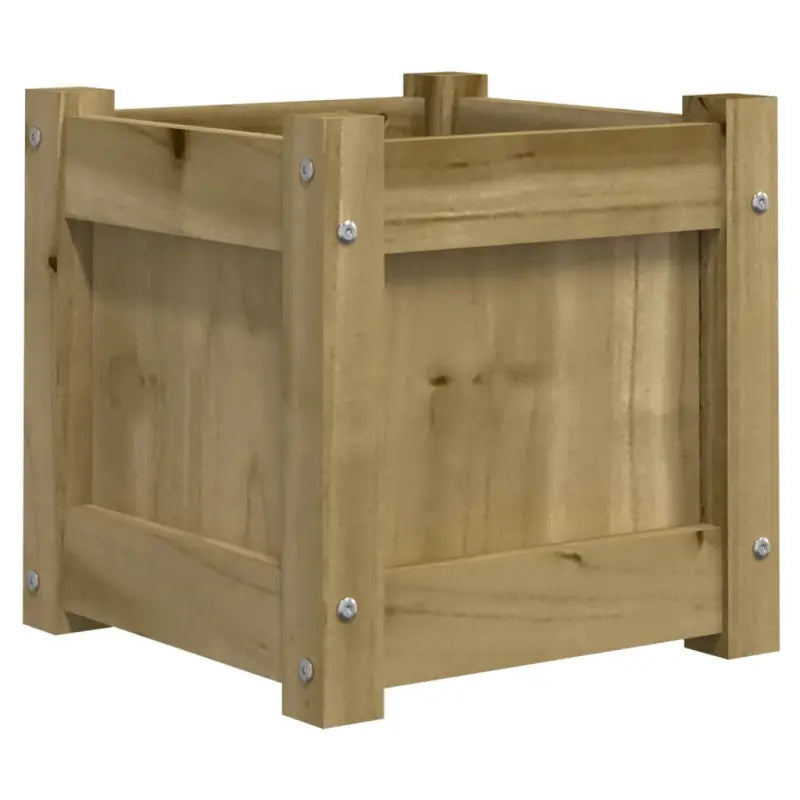 Houten plantenbakken van geïmpregneerd grenenhout voor tuin en balkon - Bloempotten & plantenbakken