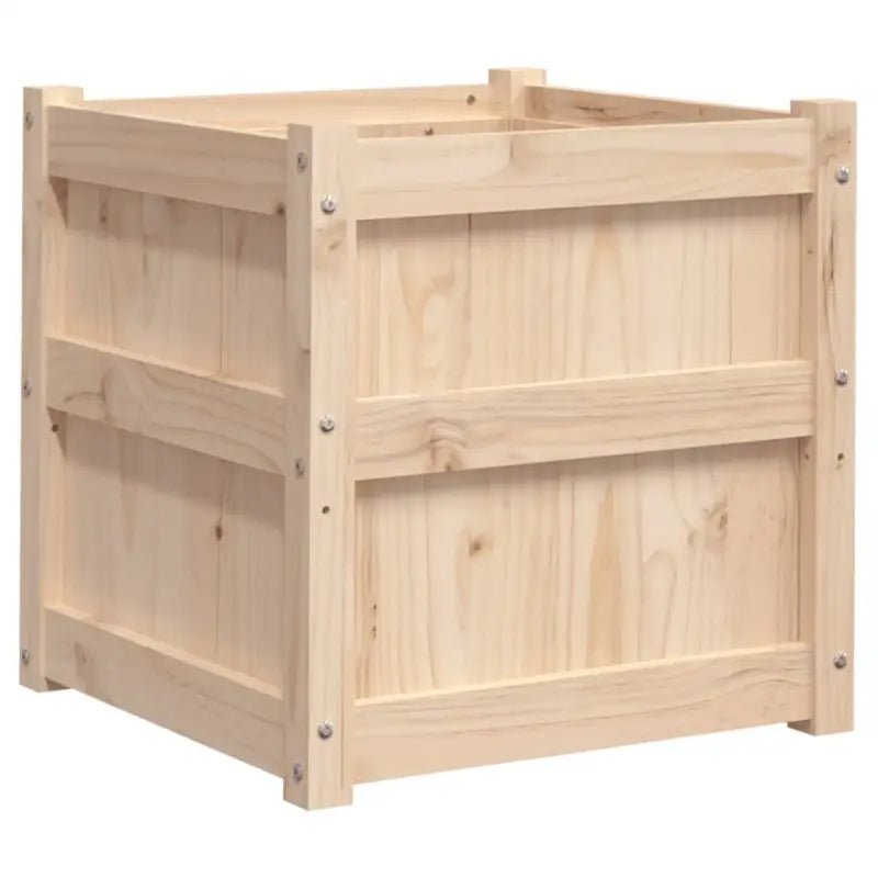 Houten plantenbakken van massief grenenhout voor tuin en balkon decoratie - Bloempotten & plantenbakken