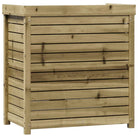 Houten plantenstandaard van massief grenenhout voor binnen en tuin - Plantenstandaarden
