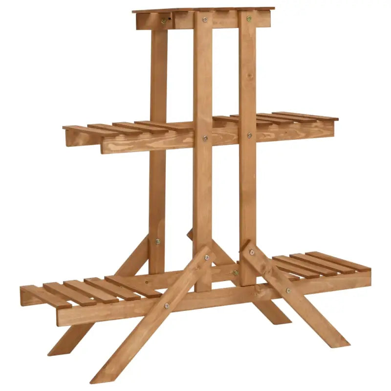 Houten Plantenstandaard voor Binnen en Buiten Gebruik - Plantenstandaarden