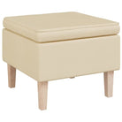 Houten poten kruk met zacht zitcomfort voor in elke woonkamer - Klapstoelen & krukken