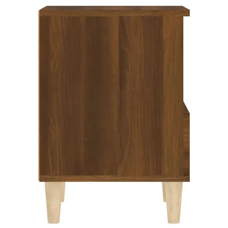 Houten Poten Nachtkastje met Elegant en Duurzaam Design - Nachtkastjes