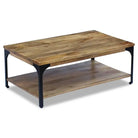 Houten salontafel met stevige constructie voor je woonkamer - Salontafels