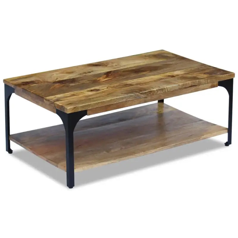 Houten salontafel met stevige constructie voor je woonkamer - Salontafels