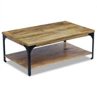 Houten salontafel met stevige constructie voor je woonkamer - Salontafels