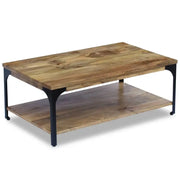 Houten salontafel met stevige constructie voor je woonkamer - Salontafels