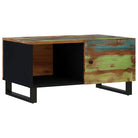 Houten salontafel van massief gerecycled hout voor een unieke uitstraling - Salontafels