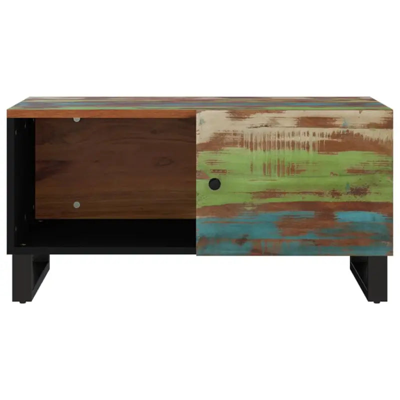 Houten salontafel van massief gerecycled hout voor een unieke uitstraling - Salontafels