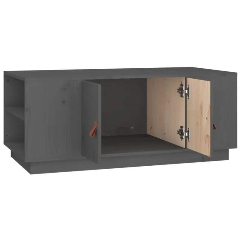 Houten salontafel van massief grenenhout voor een verfijnde uitstraling - Salontafels