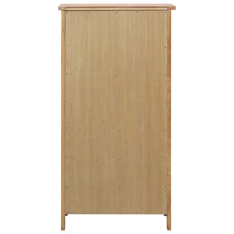 Houten schoenenkast van massief eikenhout voor organisatie en opbergwinst - Bruin / 1 - Schoenenrekken