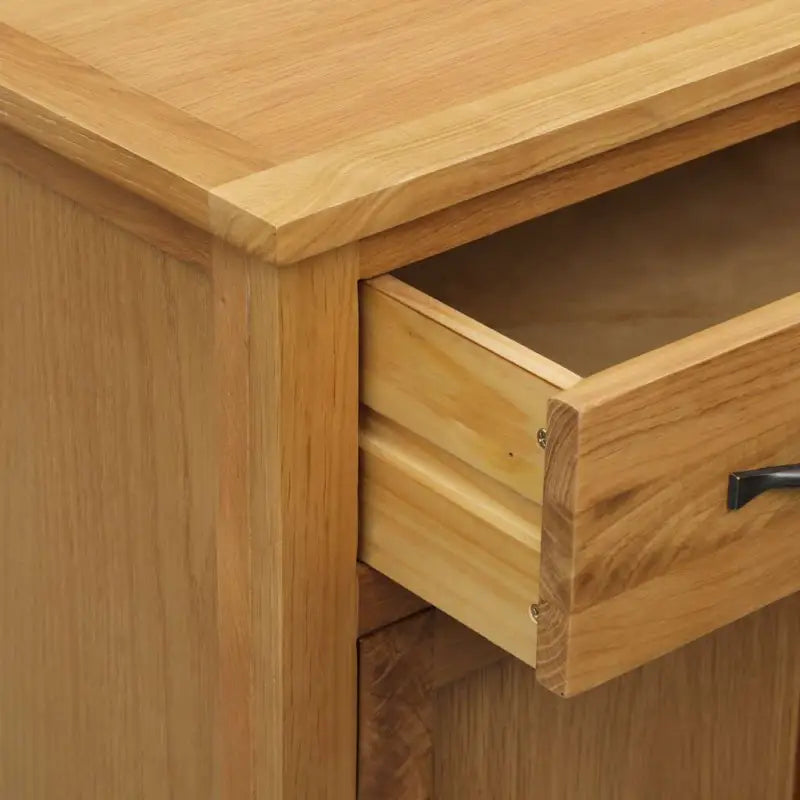 Houten schoenenkast van massief eikenhout voor organisatie en opbergwinst - Bruin / 1 - Schoenenrekken