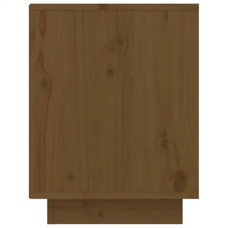 Houten schoenenkast van massief grenenhout voor stijlvolle opbergruimte - Honingbruin / 1 - Schoenenrekken