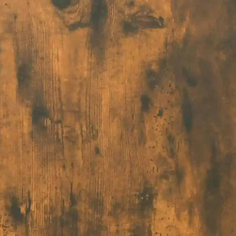 Houten schoenenrek met bewerkt hout en houten poten voor opbergruimte - Gerookt eiken / 1 - Schoenenrekken