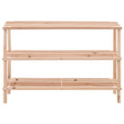 Houten schoenenrek van massief vurenhout voor georganiseerde opbergruimte - 1 / 48.5 cm - Schoenenrekken