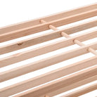 Houten schoenenrek van massief vurenhout voor georganiseerde opbergruimte - 1 / 48.5 cm - Schoenenrekken