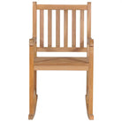 Houten schommelstoel voor binnen en buiten de perfecte keuze fijn geschuurd - Tuinstoelen