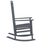 Houten schommelstoelen met gebogen zitting van massief populierenhout - Schommelstoelen