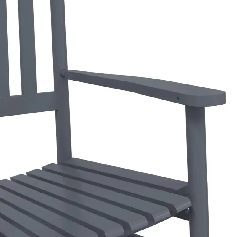 Houten schommelstoelen met gebogen zitting van massief populierenhout - Schommelstoelen