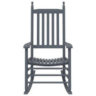 Houten schommelstoelen met gebogen zitting van massief populierenhout - Schommelstoelen