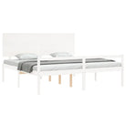 Houten seniorenbed met massief grenenhout voor een goede nachtrust - Bedden & bedframes