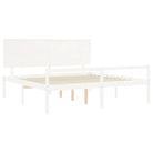 Houten seniorenbed met massief grenenhout voor een goede nachtrust - Bedden & bedframes