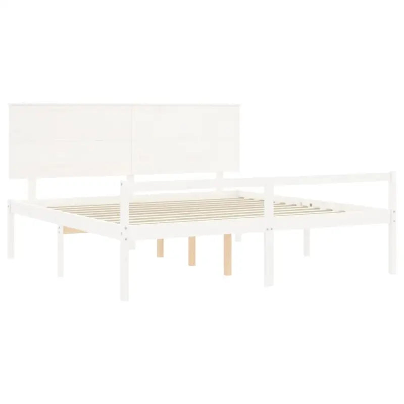 Houten seniorenbed met massief grenenhout voor een goede nachtrust - Bedden & bedframes