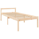 Houten seniorenbed van massief grenenhout voor comfortabele nachtrust - Bedden & bedframes