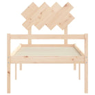 Houten seniorenbed van massief grenenhout voor comfortabele nachtrust - Bedden & bedframes