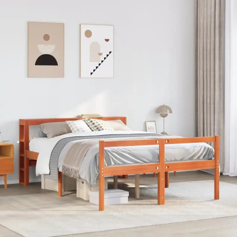 Houten seniorenbed van massief grenenhout voor een goede nachtrust - Bedden & bedframes