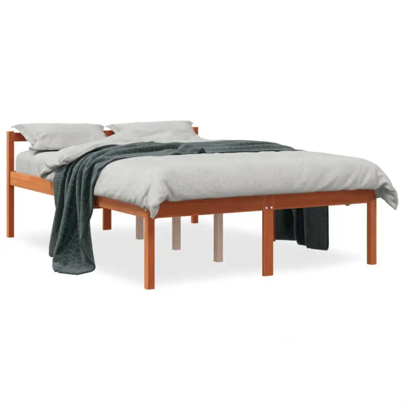 Houten seniorenbed van massief grenenhout voor een goede nachtrust - Bedden & bedframes