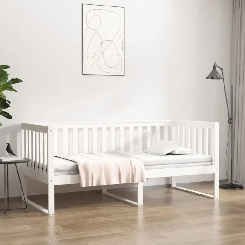 Houten slaapbank in massief grenenhout voor gasten blijven slapen - Bedden & bedframes