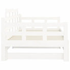 Houten slaapbank met massief grenenhout en handige totale afmetingen - Bedden & bedframes